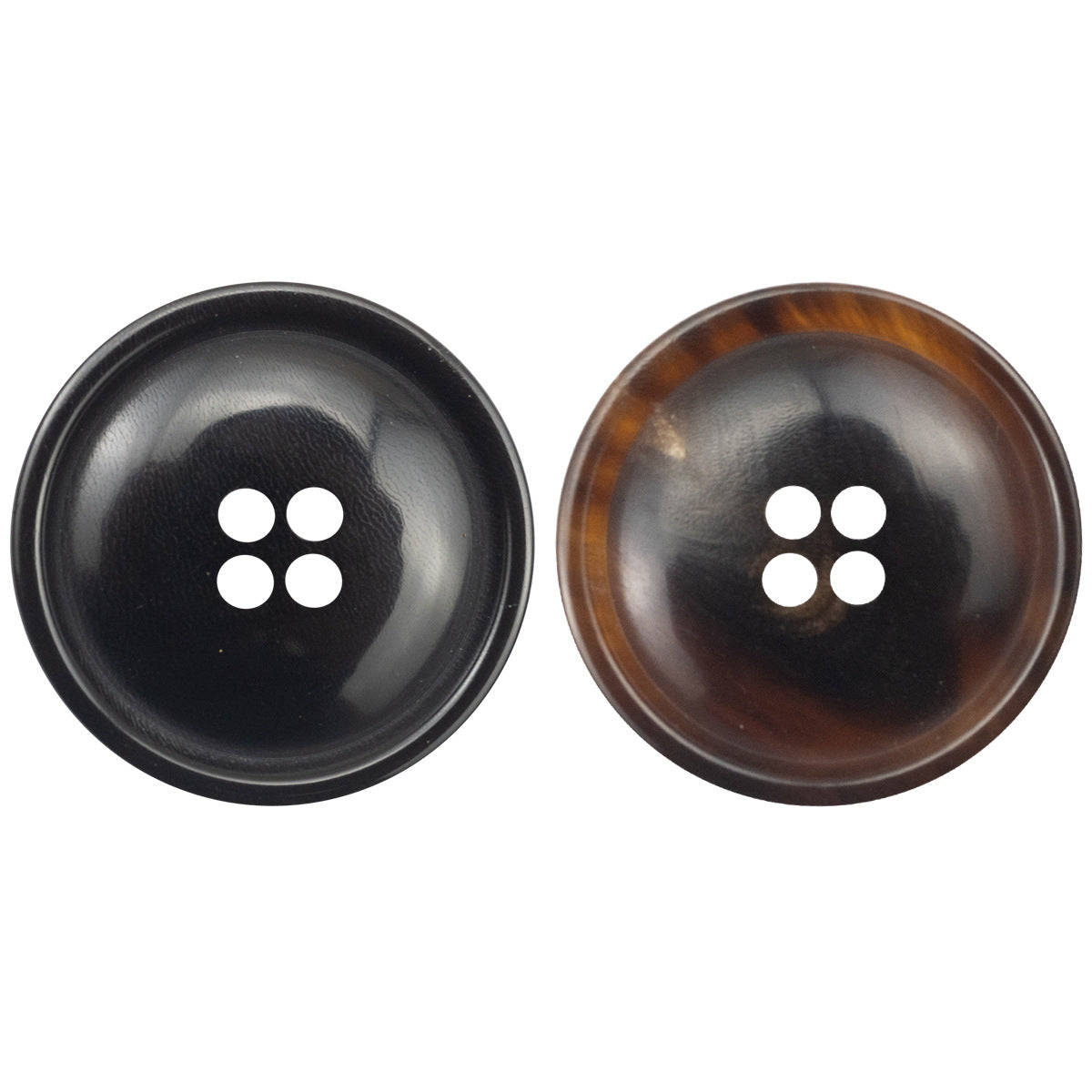 Natural Real Horn Round Buttons for Chinese Tang Suit 10pcs - Lots of Buttons