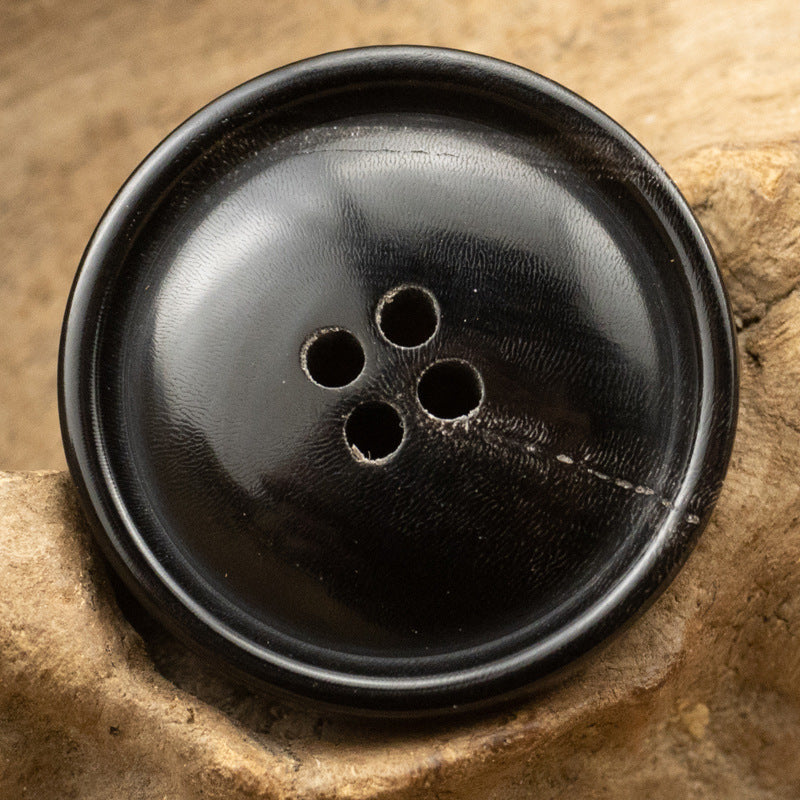 Natural Real Horn Round Buttons for Chinese Tang Suit 10pcs - Lots of Buttons