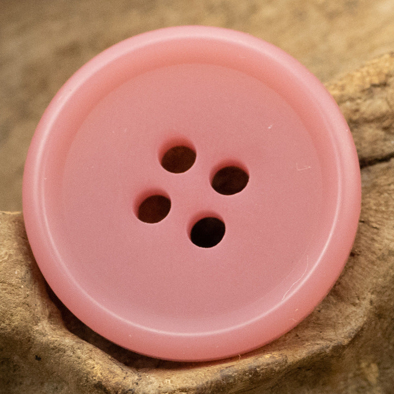 Pastel Color Resin Flat Buttons 20pcs - Lots of Buttons