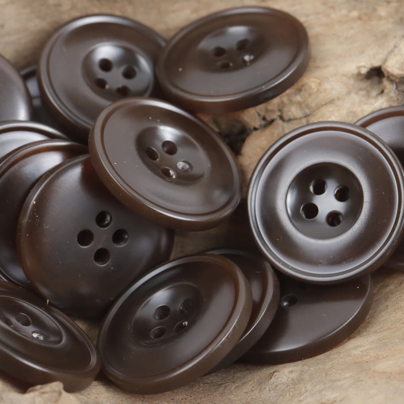 Round 4 Hole Retro Resin Buttons for Hoodies and Dresses,20pcs - Lots of Buttons