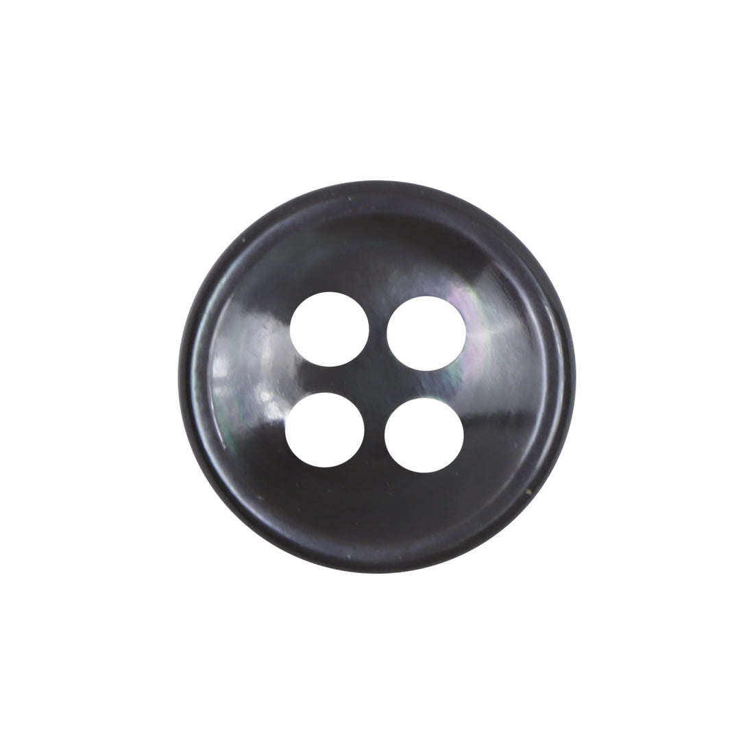 11.5mm Thickened Dark Blue Shell Buttons for Men's Luxury Silk Shirts 10pcs - Lots of Buttons