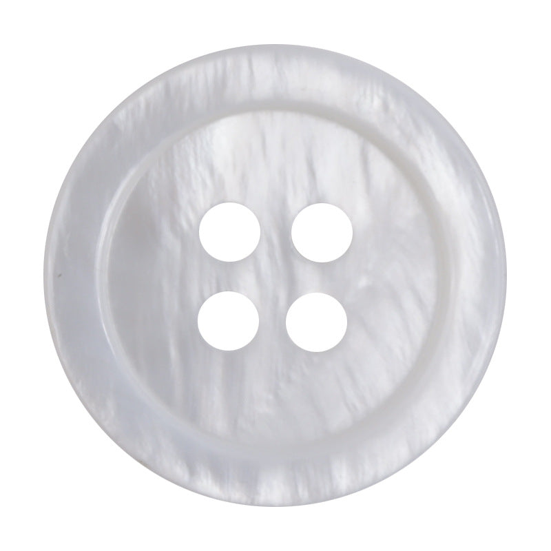 Candy-Colored Round Natural Shell Buttons for Clothes DIY Craft 10 Pack - Lots of Buttons
