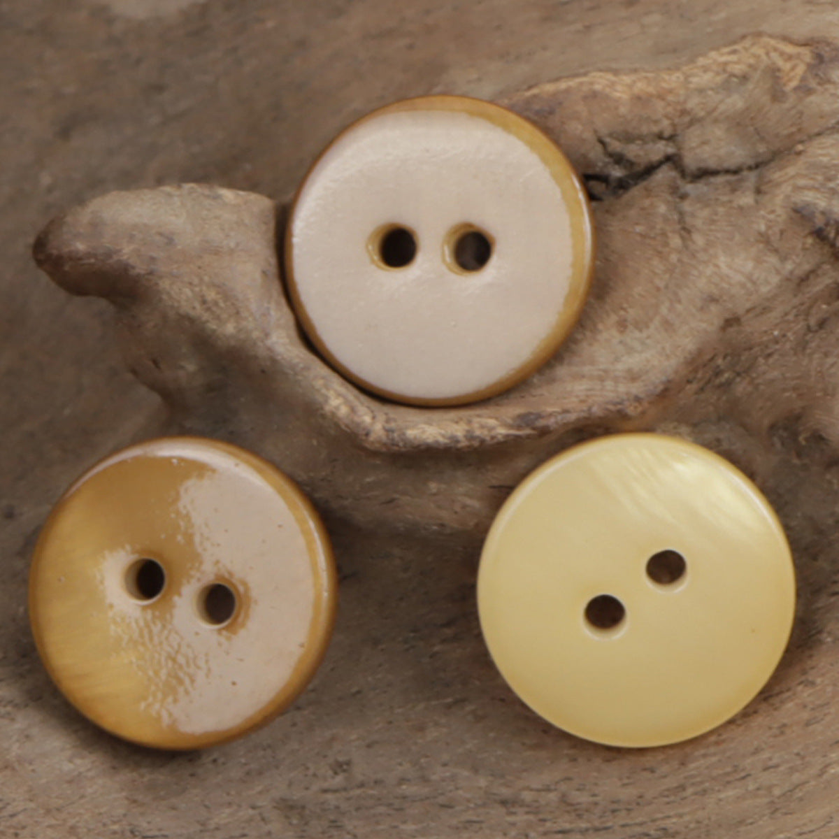 Dual Flat Two-Hole Shell Buttons for DIY Bracelets,10PCS - Lots of Buttons