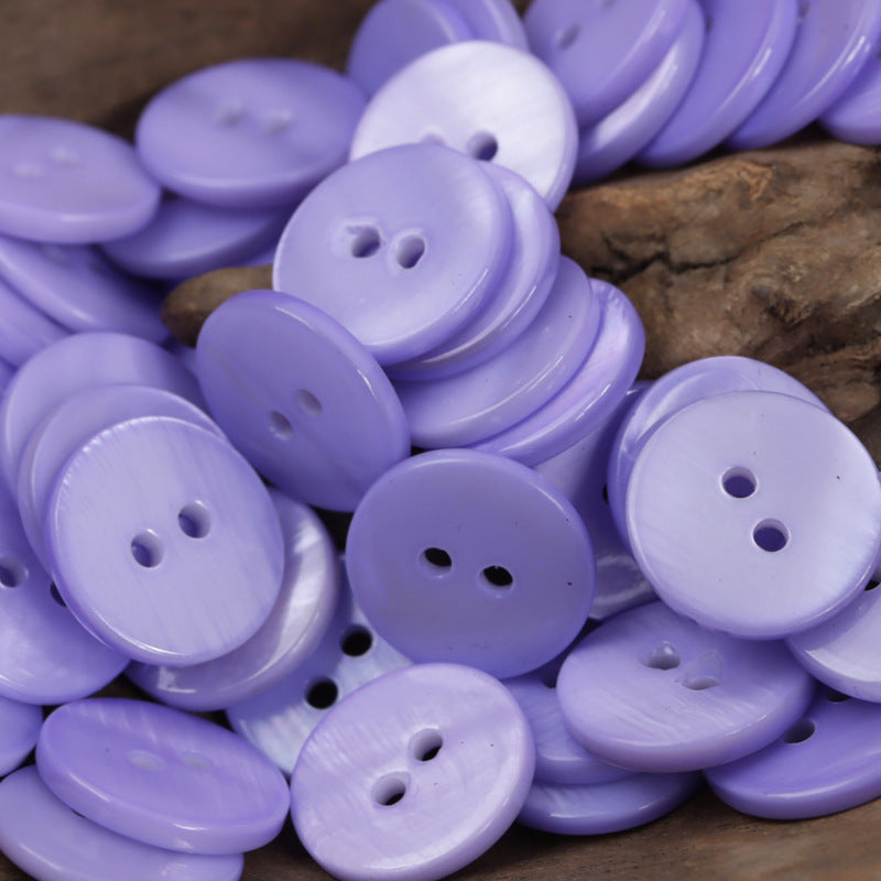 Dual Flat Two-Hole Shell Buttons for DIY Bracelets,10PCS - Lots of Buttons