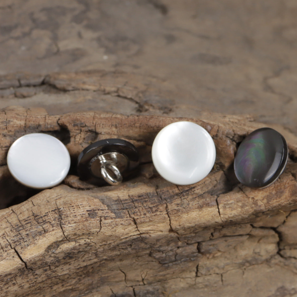 11.5mm Natural Shell Luxury Shirt Buttons,10pcs - Lots of Buttons