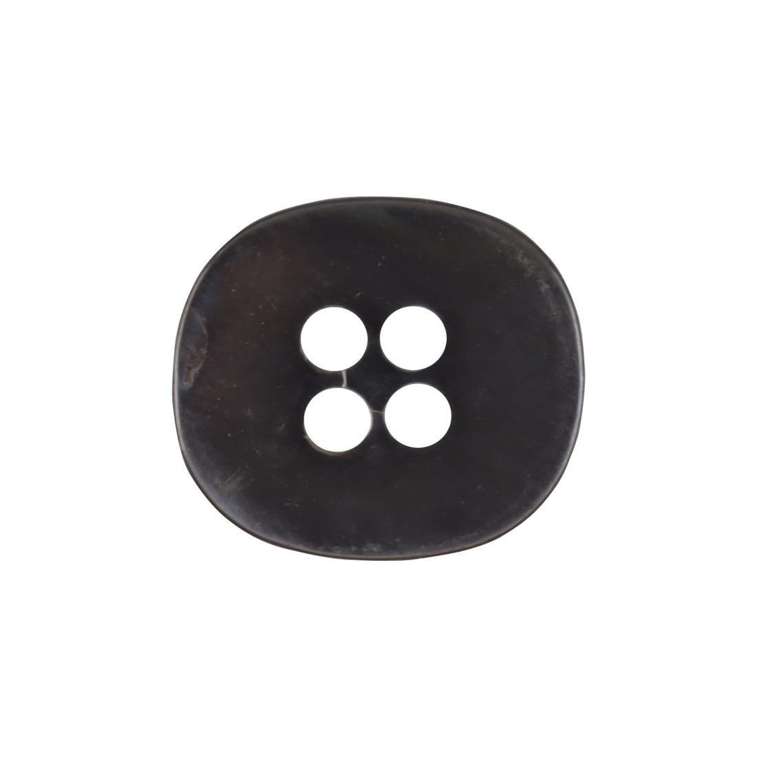 Irregular Square Natural Black Pearl Shell Buttons,10pcs - Lots of Buttons