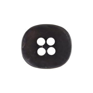 Irregular Square Natural Black Pearl Shell Buttons,10pcs - Lots of Buttons