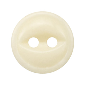11.5mm Ivory Two-Hole Fish-Eye Bovine Bone Buttons for Shirt 10pcs - Lots of Buttons