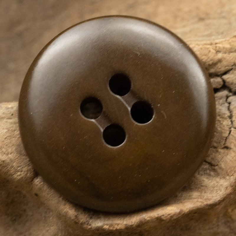 Authentic Tagua Nut Buttons Vintage Bread Lozenge Design,10PCS - Lots of Buttons