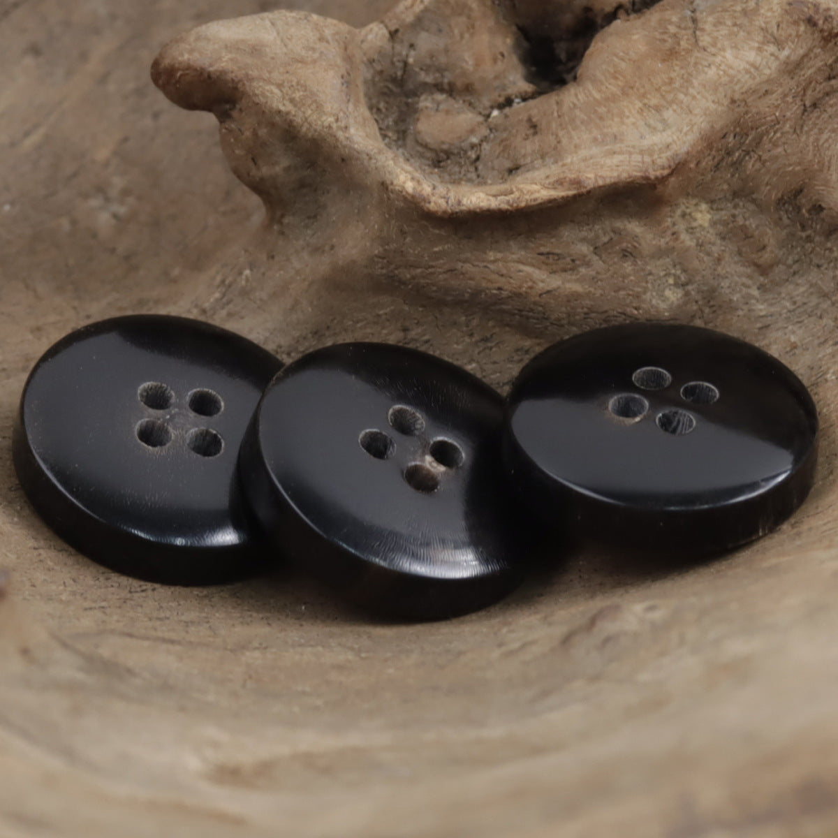 15-28mm Natural Real Horn Buttons for Luxury Suits Pants 10pcs - Lots of Buttons