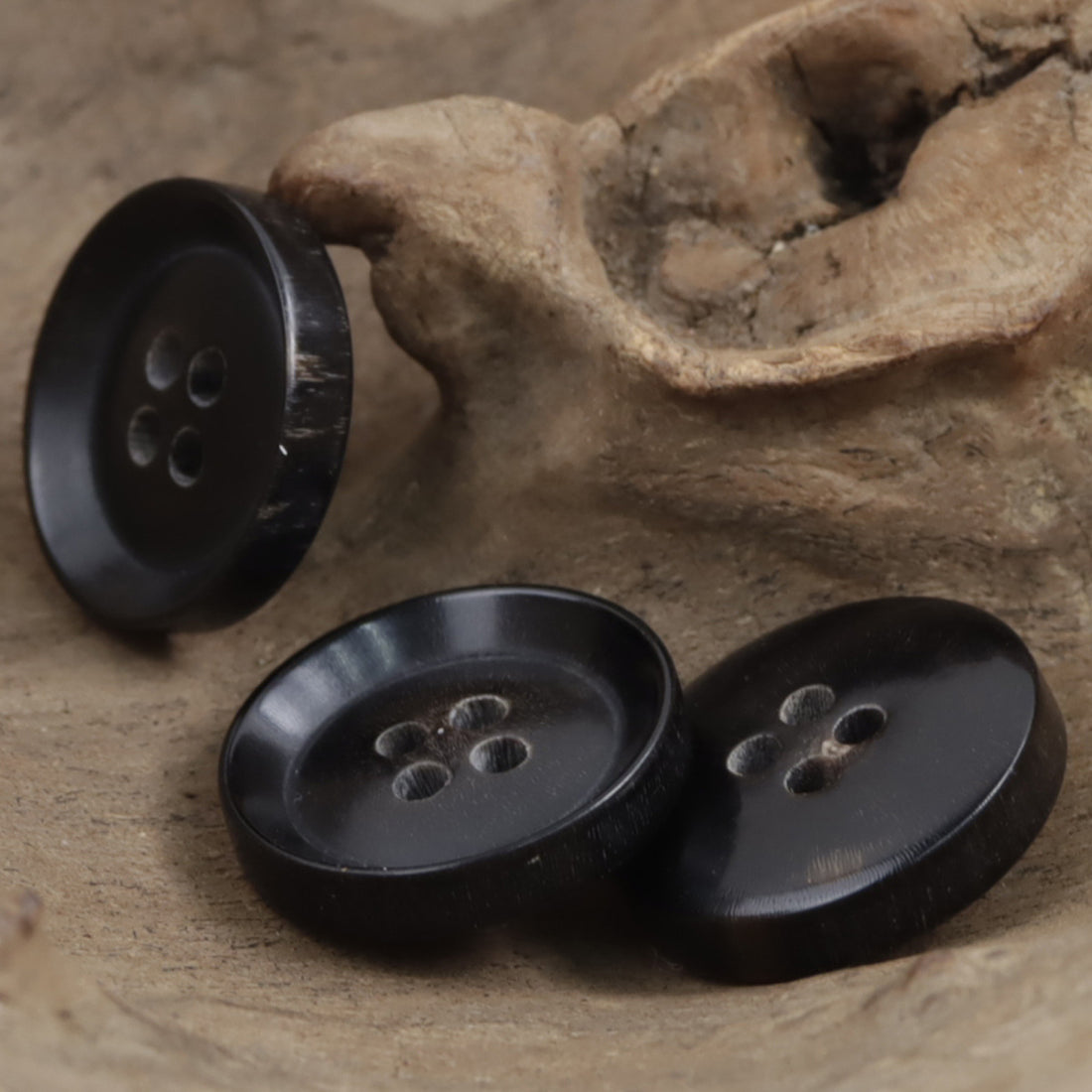 15-28mm Natural Real Horn Buttons for Luxury Suits Pants 10pcs - Lots of Buttons
