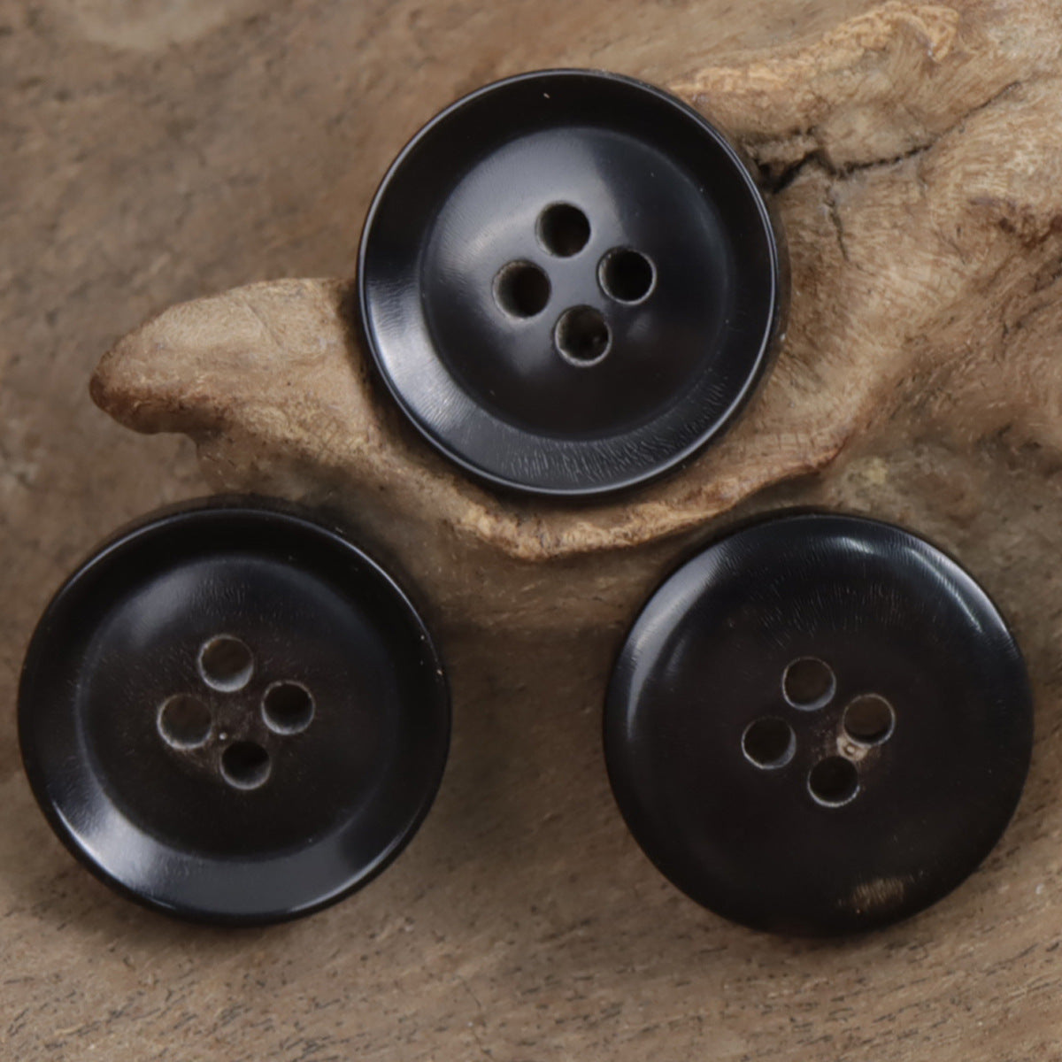 15-28mm Natural Real Horn Buttons for Luxury Suits Pants 10pcs - Lots of Buttons