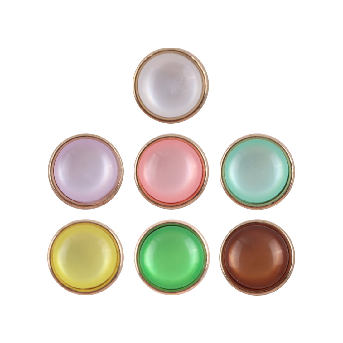 12.5mm Emerald Green Resin Buttons for Dresses Shirts 10pcs - Lots of Buttons