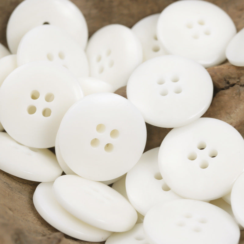 Eco-Friendly Natural Palm Fruit Buttons 30 Pack - Lots of Buttons