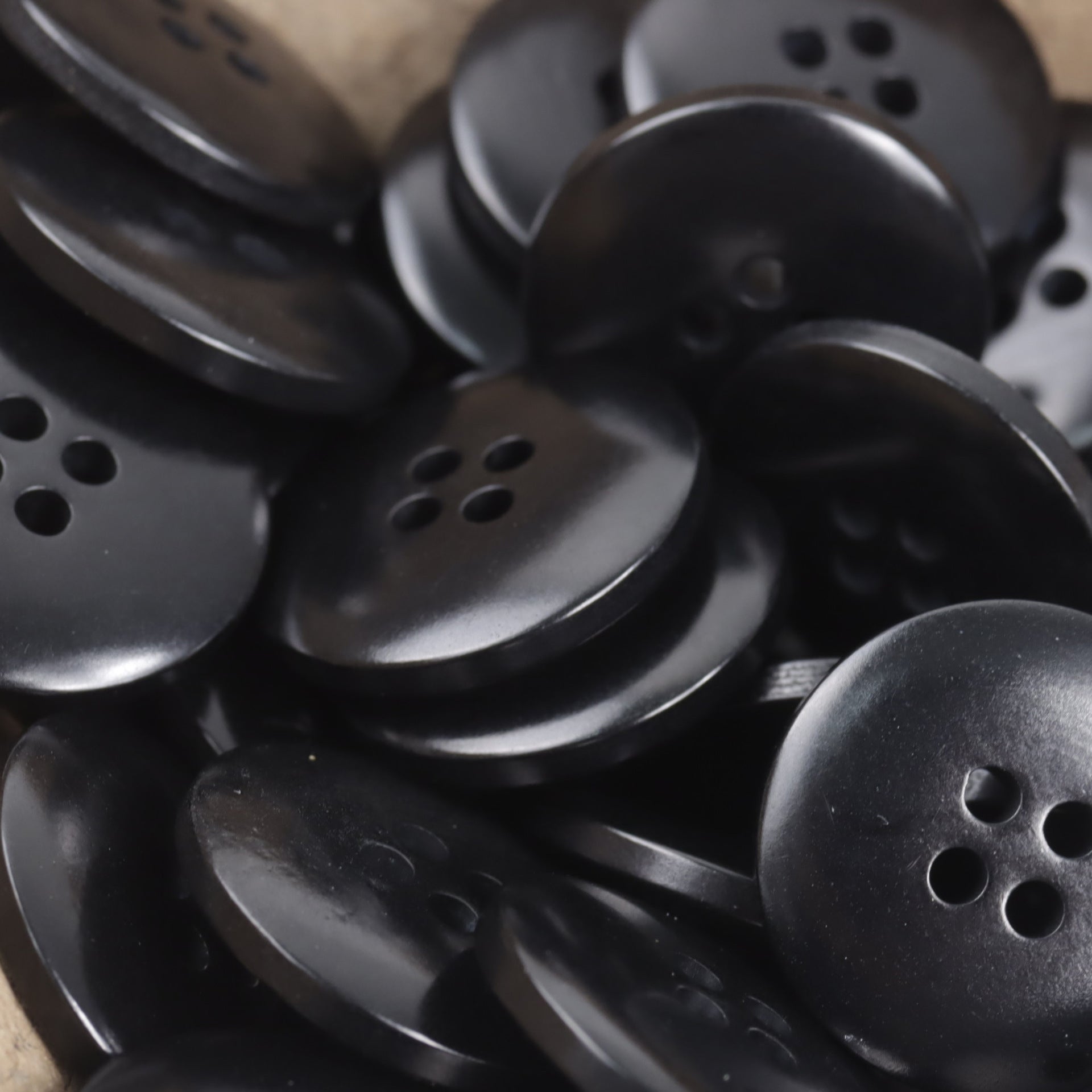Eco-Friendly Natural Palm Fruit Buttons 30 Pack - Lots of Buttons