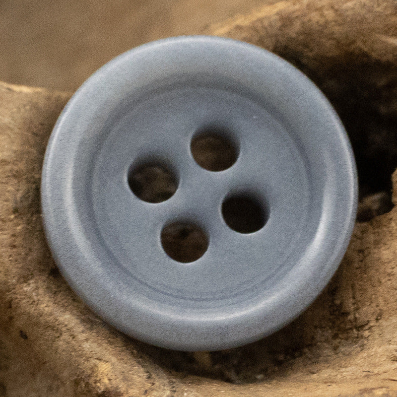 11.5mm Round Tagut Nut Buttons for Light Blue Polo Shirts -20pcs - Lots of Buttons