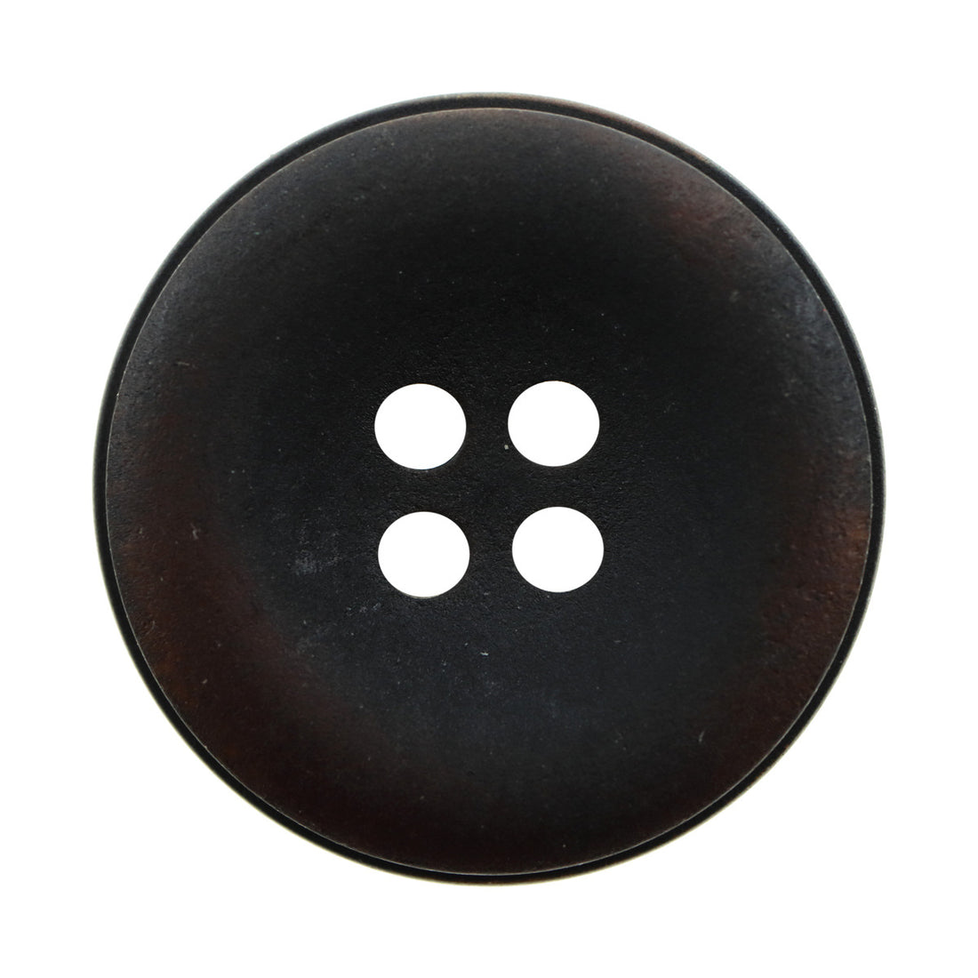 Burned Matte Black Vintage Natural Corozo Buttons,10 Pack - Lots of Buttons