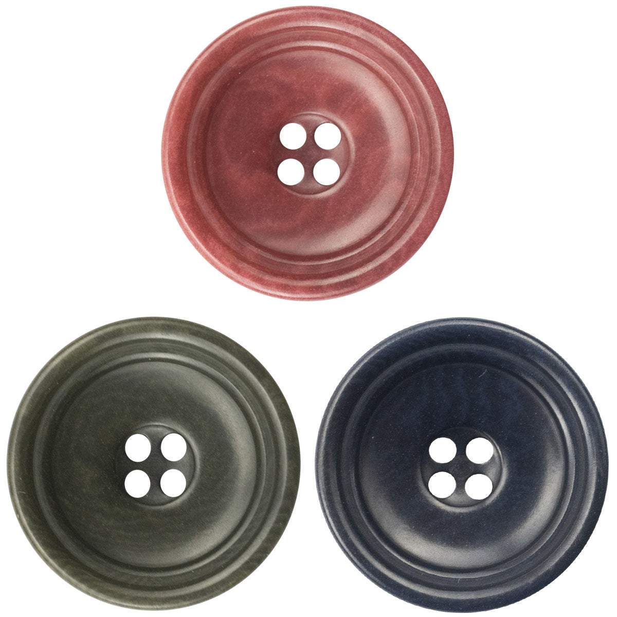 Sustainable Natural Palm Fruit Trouser Buttons 10pcs - Lots of Buttons