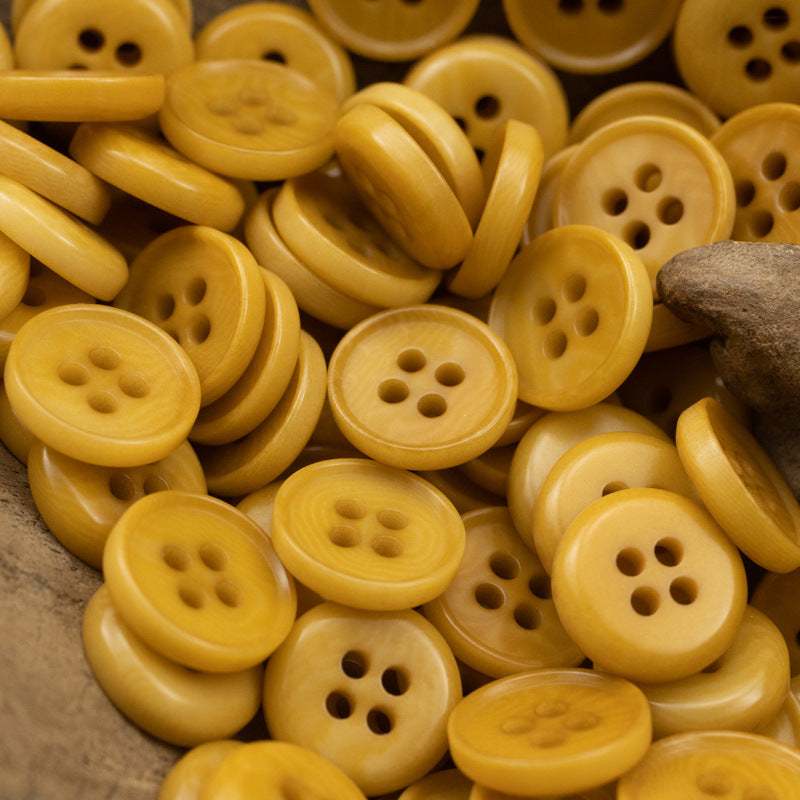 11.5/12.5mm Natural Fruit Buttons for Neutral Fashion Shirts 10pcs - Lots of Buttons