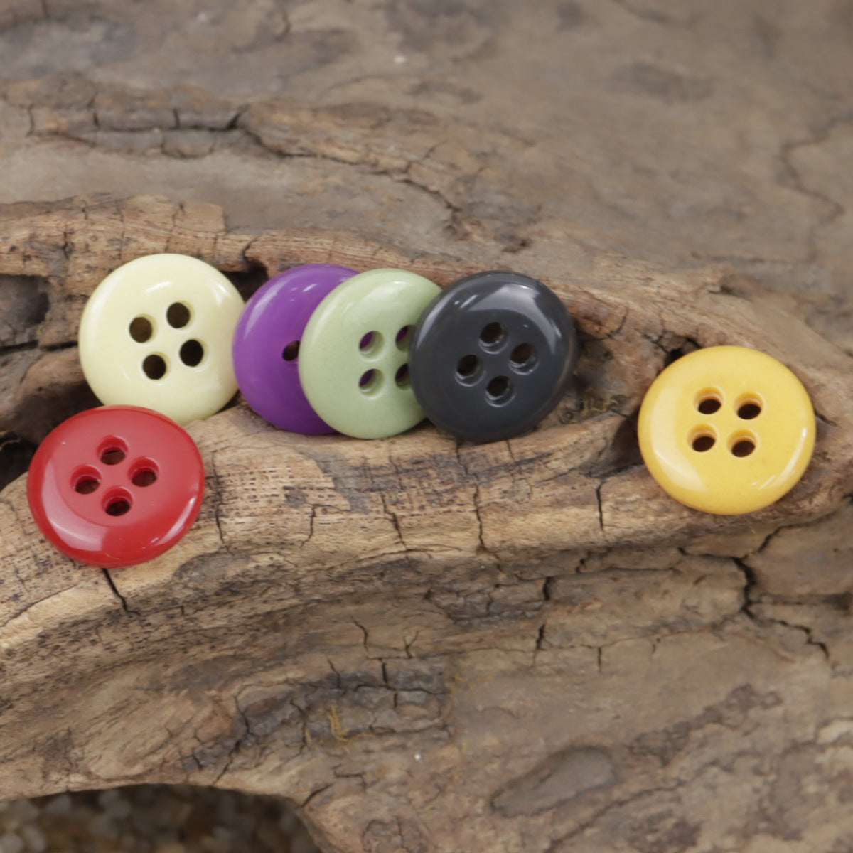 12.5mm Round Colorful Urea Buttons for Children's Beach Shirts 60 Pack - Lots of Buttons