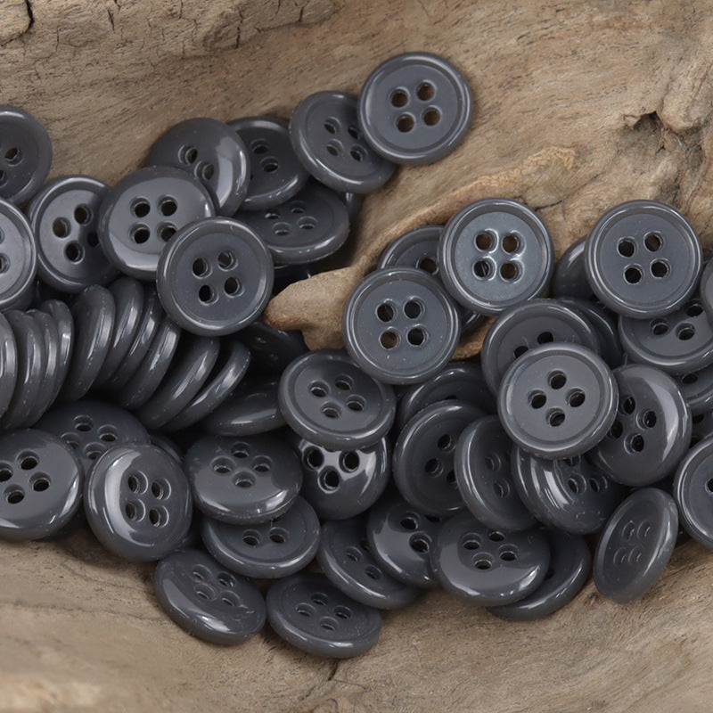 12.5mm Round Colorful Urea Buttons for Children's Beach Shirts 60 Pack - Lots of Buttons