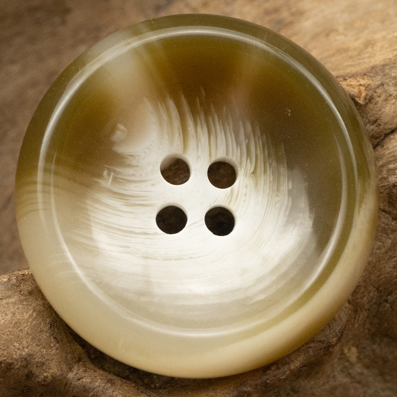 Round 4 Hole Bowl-Shaped Resin Buttons for Suits,20PCS - Lots of Buttons