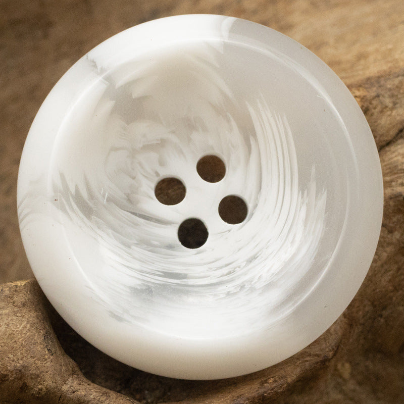Round 4 Hole Bowl-Shaped Resin Buttons for Suits,20PCS - Lots of Buttons
