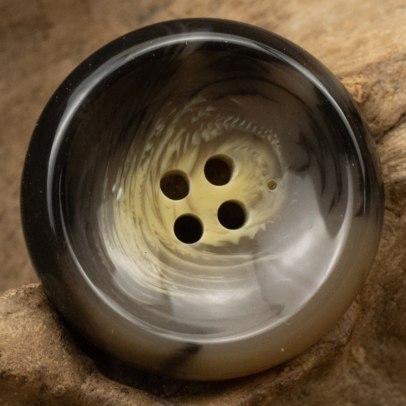 Round 4 Hole Bowl-Shaped Resin Buttons for Suits,20PCS - Lots of Buttons