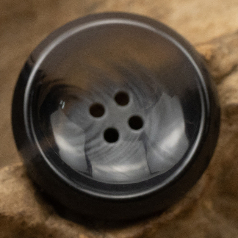 Round 4 Hole Bowl-Shaped Resin Buttons for Suits,20PCS - Lots of Buttons