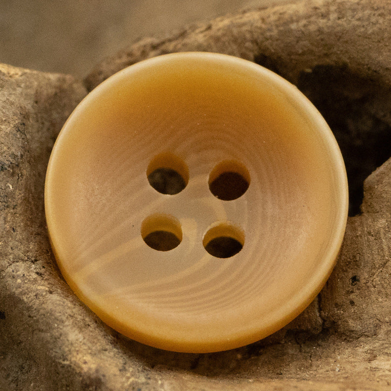 10mm Matte Bowl-Shaped Resin Buttons for Shirts and Knitwear - 50pcs - Lots of Buttons