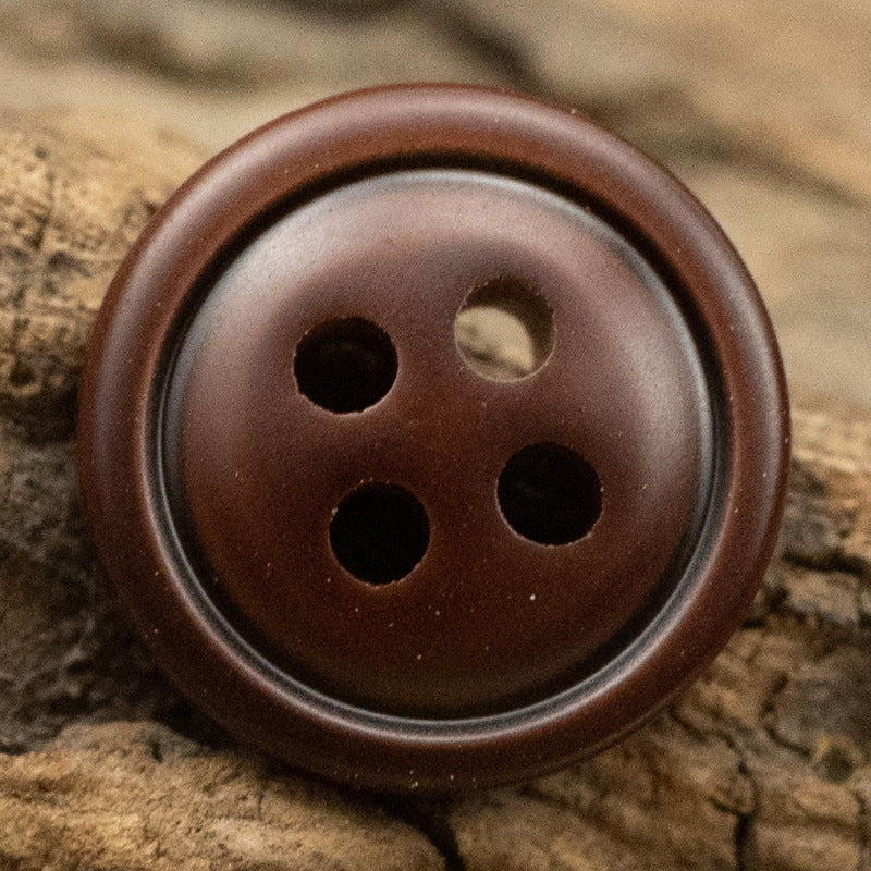 11.5mm Orange, Wine Red and Dark Green Resin Buttons for Shirts 60 Pack - Lots of Buttons