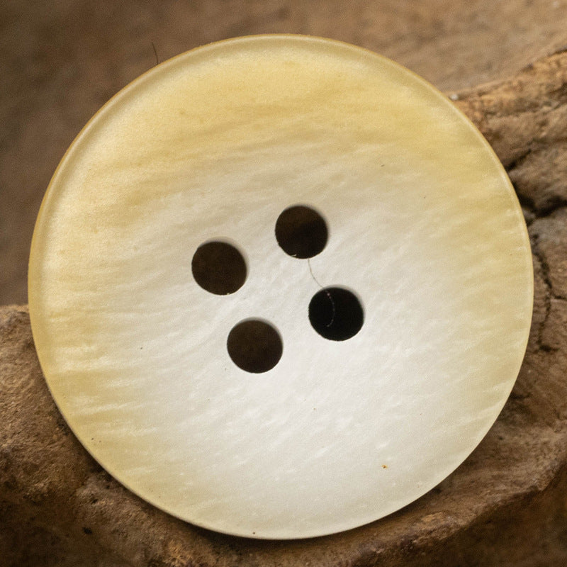 Gradient Dark Blue Crescent Pattern Flat Resin Buttons for Knitwear 30pcs - Lots of Buttons