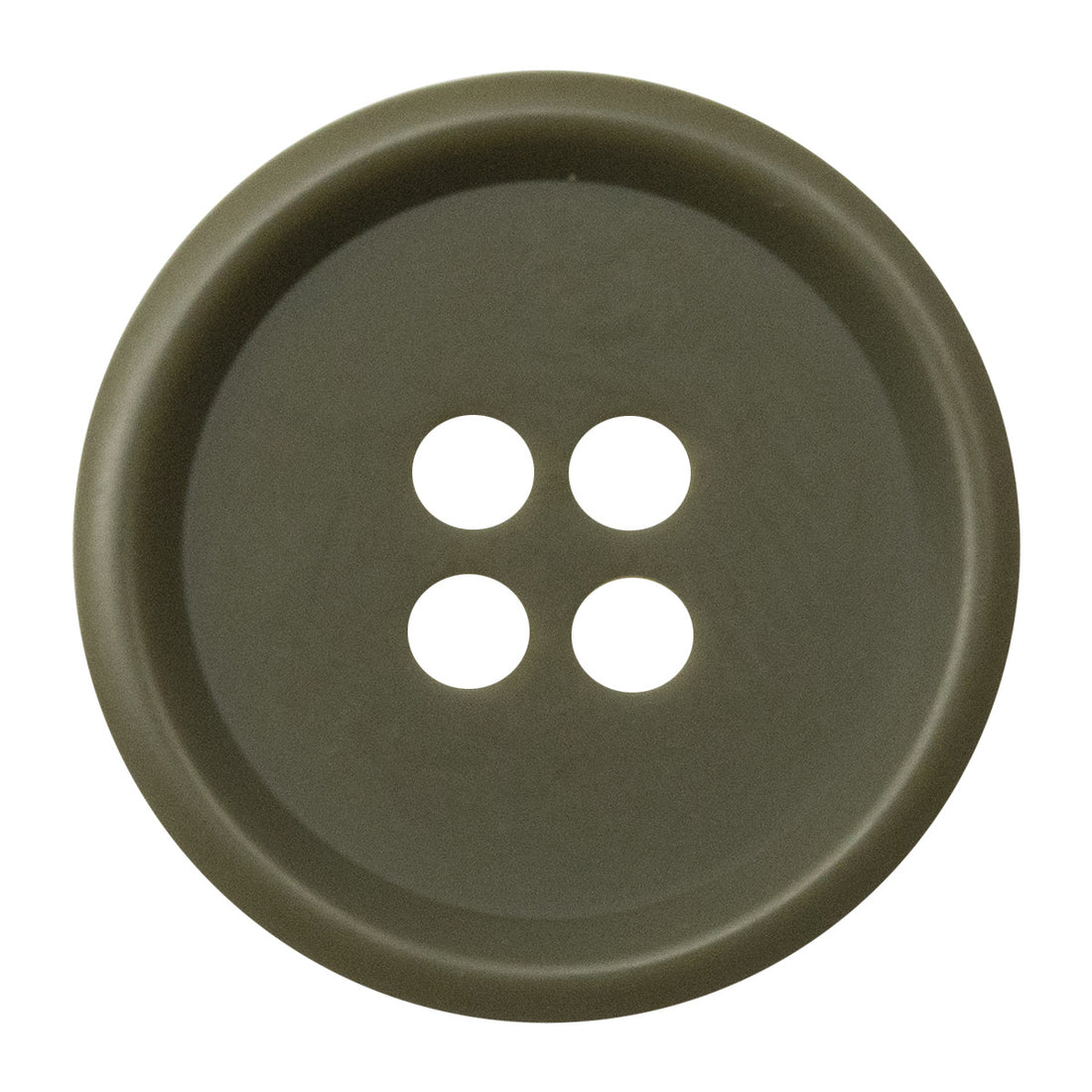 Round 4 Hole Matte Army Green Military Resin Buttons,20pcs - Lots of Buttons