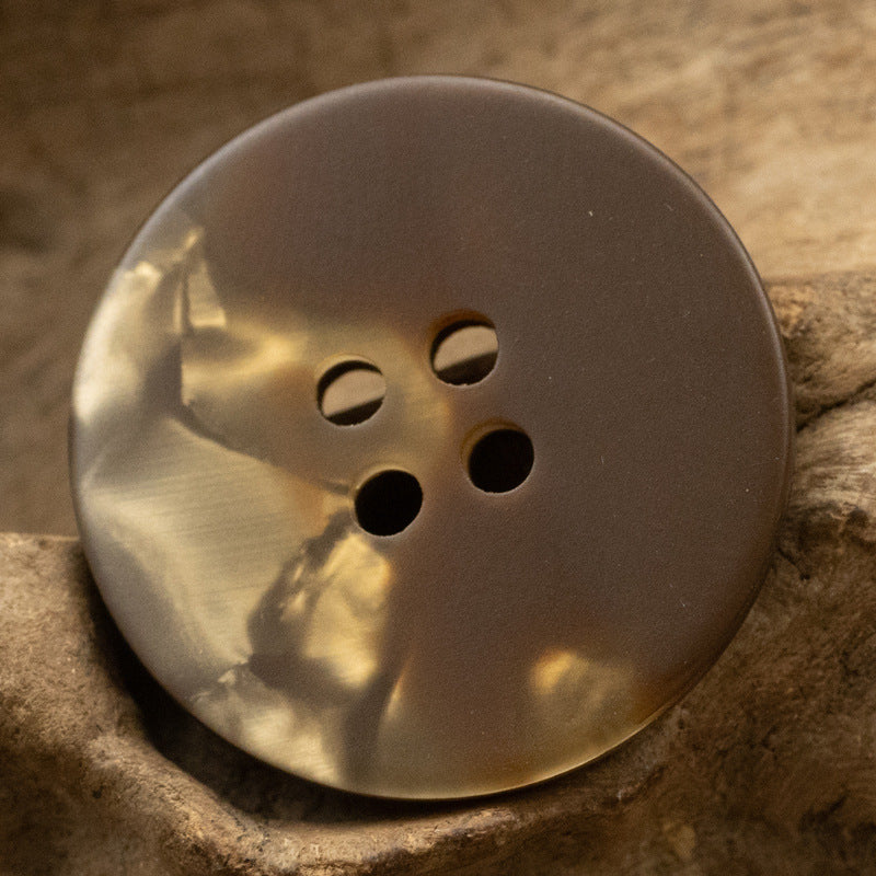 Round Light and Shadow Resin Buttons for Shirts Coats 20pcs - Lots of Buttons