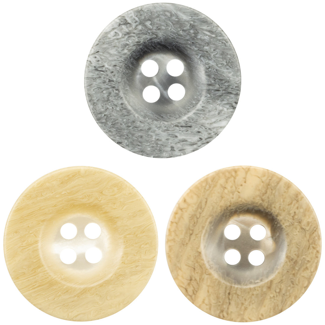 Imitation Marble Pattern Garment Resin Buttons,20pcs - Lots of Buttons