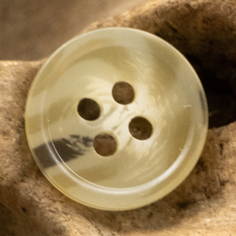 11.5mm Round 4-Hole Resin Buttons for Hawaiian Beach Shirt 50pcs - Lots of Buttons