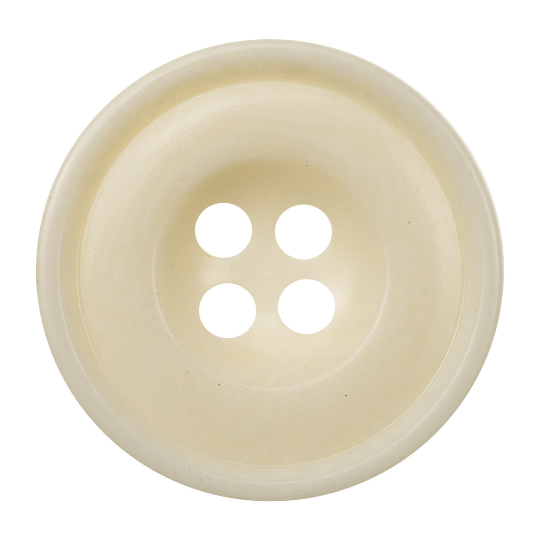 15-25mm Narrow-Edged 4 Hole Off-White Resin Buttons 30pcs - Lots of Buttons