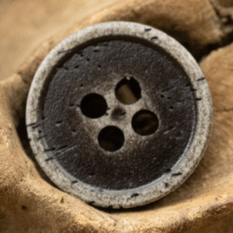 Imitation Bone Grain Distressed Resin Buttons for Denim Shirts 40 Pack - Lots of Buttons