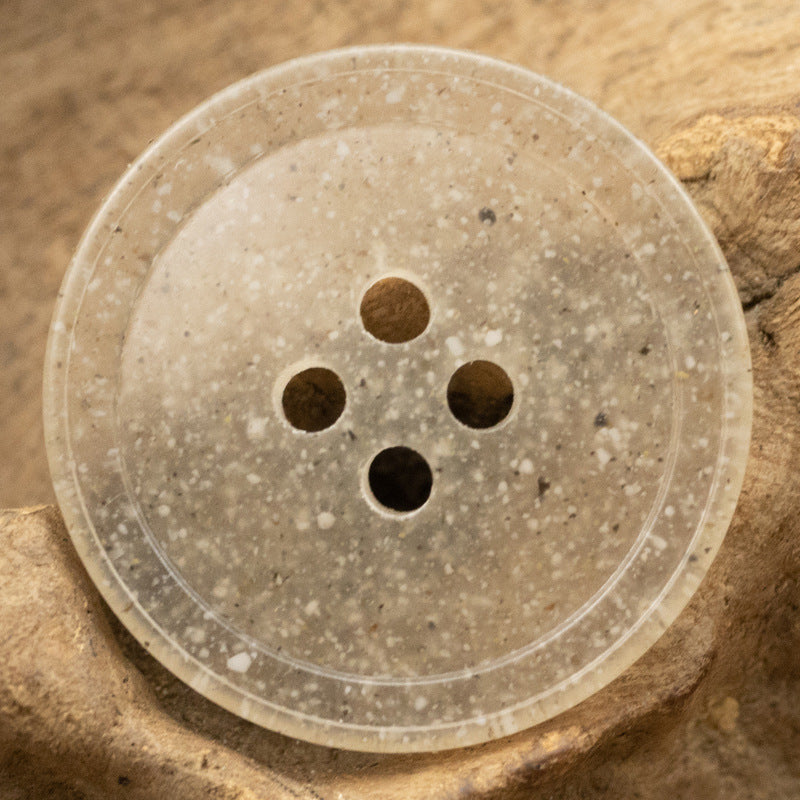 Translucent Jelly-Colored Resin Buttons for Women's Fashion Coats - 20pcs - Lots of Buttons