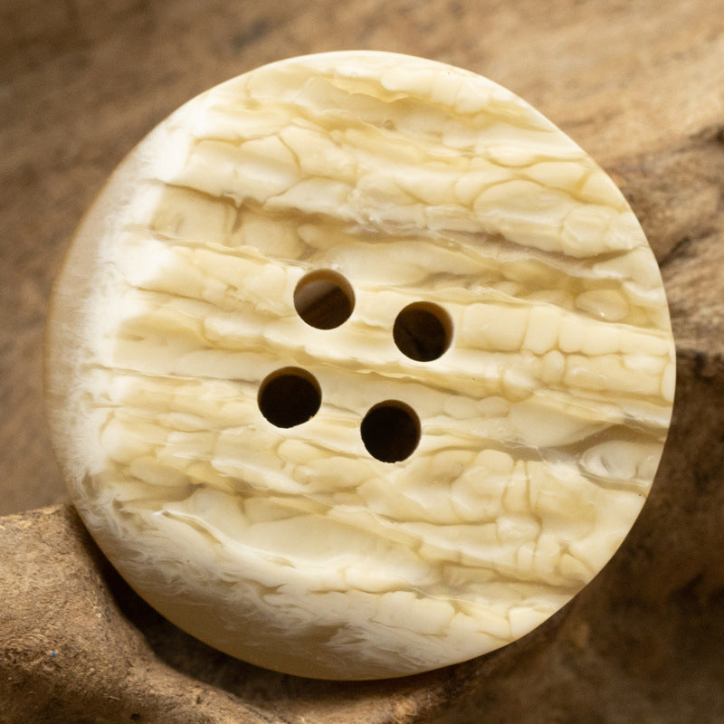 Irregular Resin Buttons with Imitated Tree Bark Texture,20pcs - Lots of Buttons