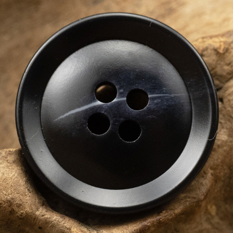 15-30mm Black Brown Resin Buttons for Suits 30pcs - Lots of Buttons