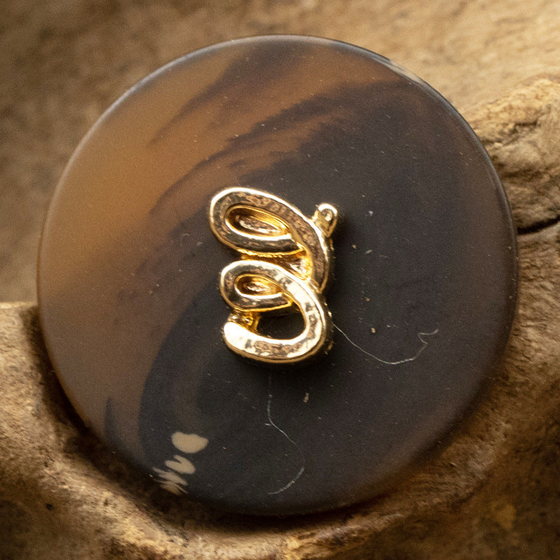 Resin and Metal Combination Buttons for Women's Jackets 10pcs - Lots of Buttons