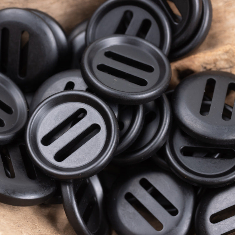 25mm Round Military Green Resin Buttons for Windbreakers 20pcs - Lots of Buttons