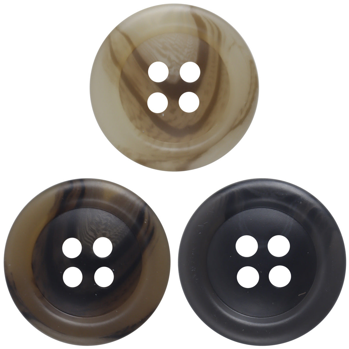 Resin Buttons for Light Khaki Casual Cargo Pants 30pcs - Lots of Buttons