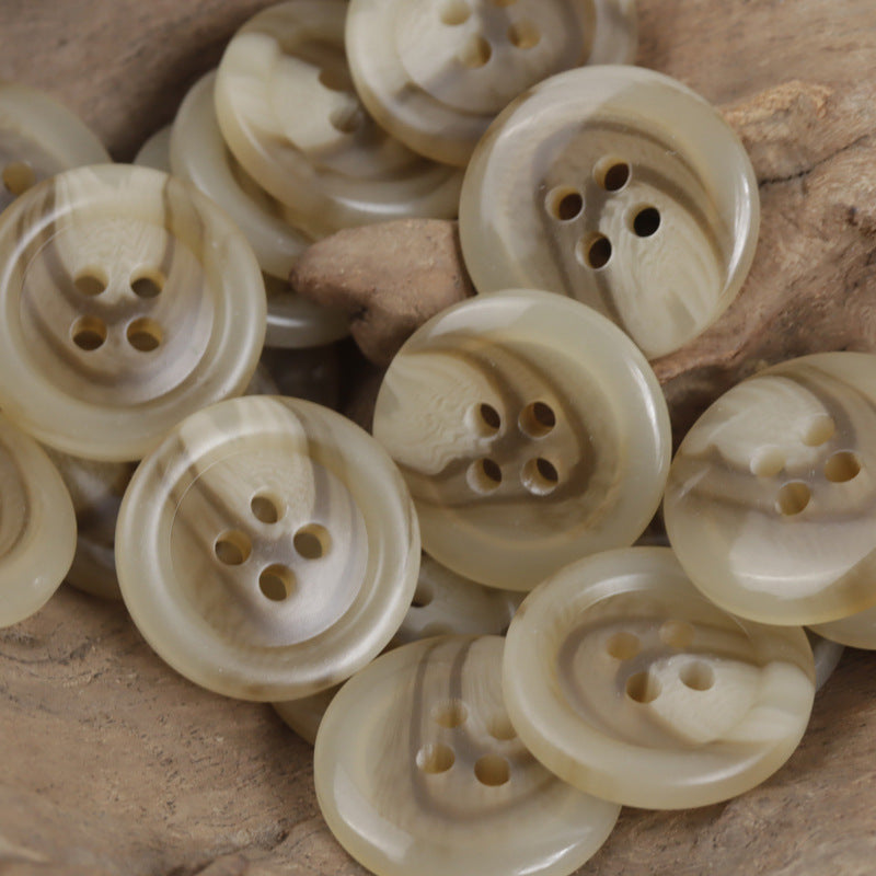 Resin Buttons for Light Khaki Casual Cargo Pants 30pcs - Lots of Buttons