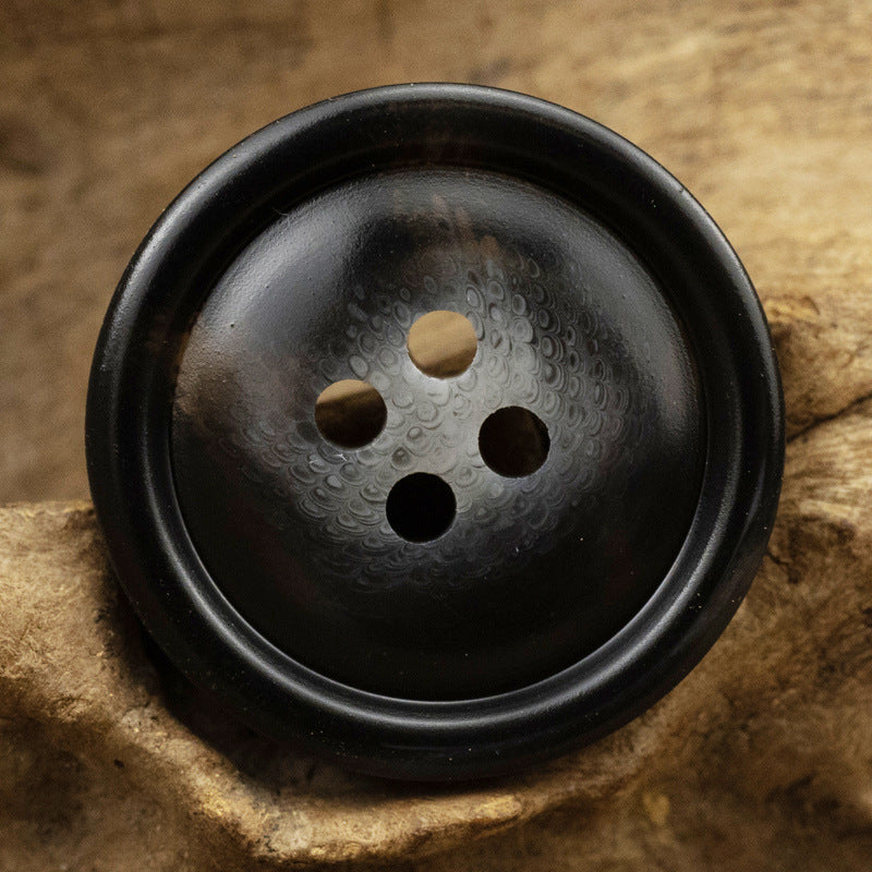 15-25mm Off-White and Khaki Resin Buttons for Woolen Coats 40 Pack - Lots of Buttons