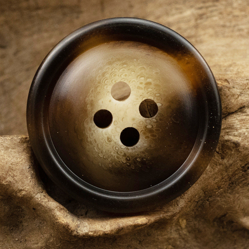 15-25mm Off-White and Khaki Resin Buttons for Woolen Coats 40 Pack - Lots of Buttons