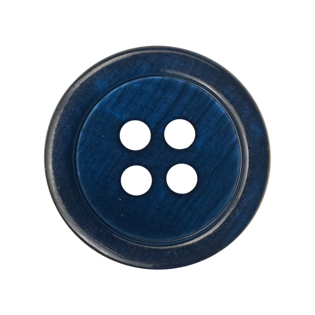 Deep Blue Shirt Pearl Shell Flat Buttons,10PCS - Lots of Buttons