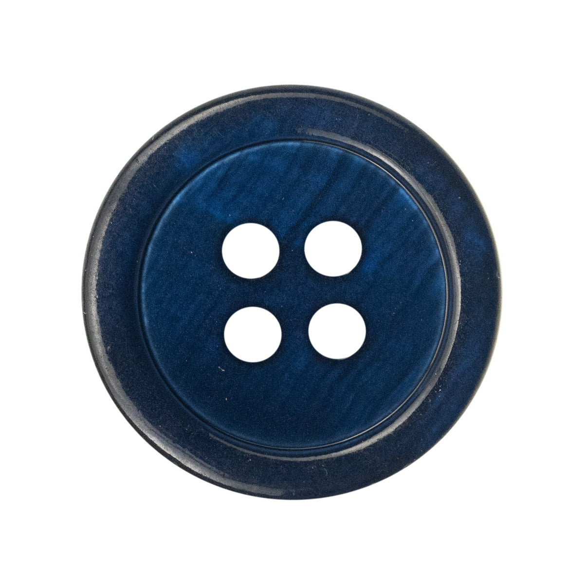 Deep Blue Shirt Pearl Shell Flat Buttons,10PCS - Lots of Buttons