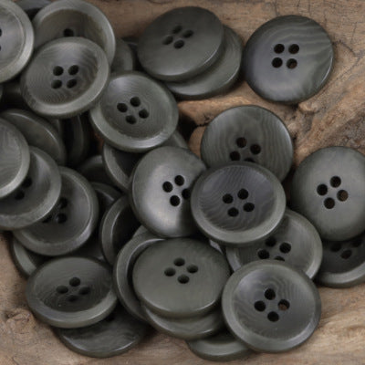Vintage Natural Tagua Nut Buttons Round 10 Pack - Lots of Buttons